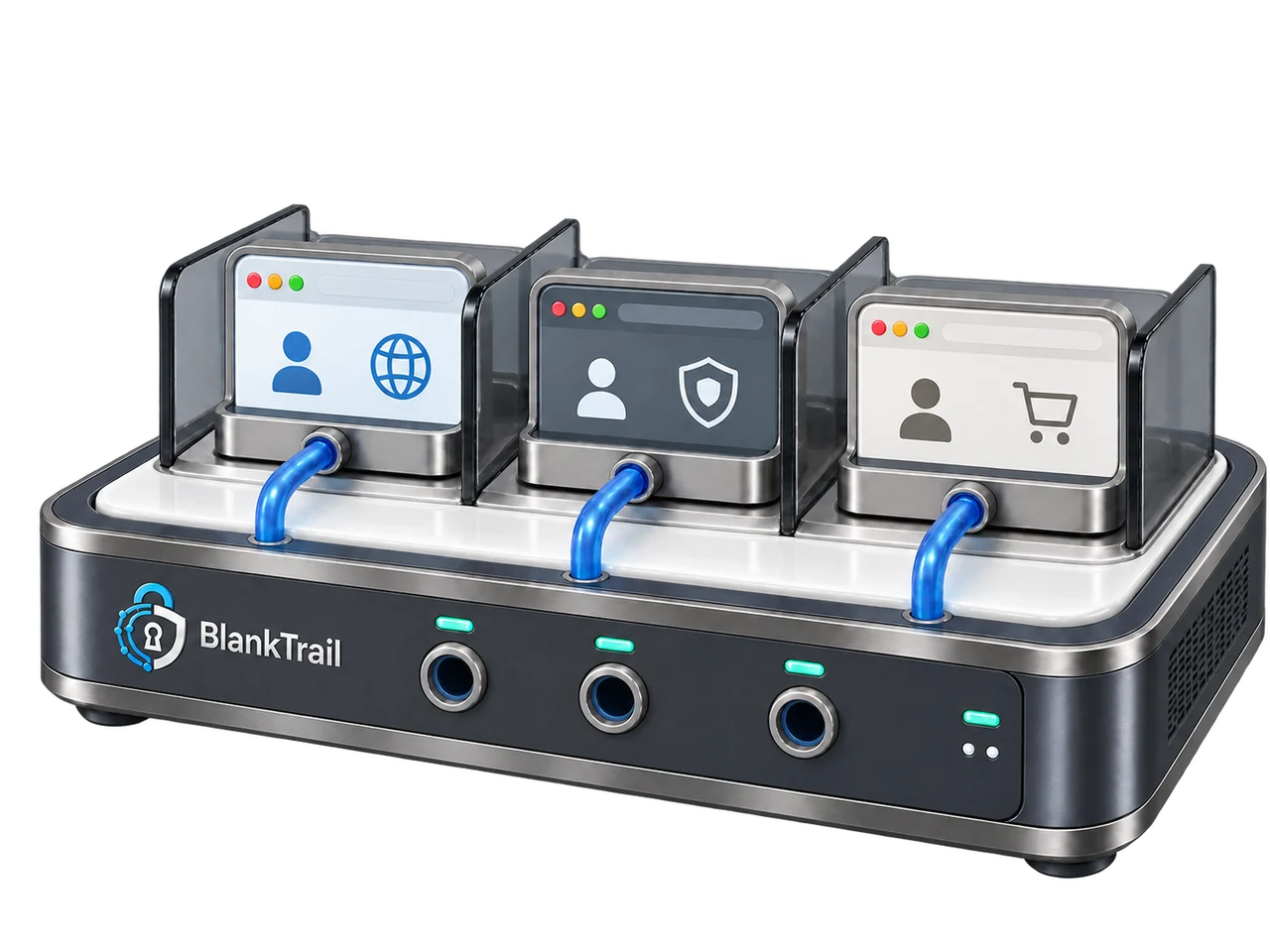 Every port is its own browser environment